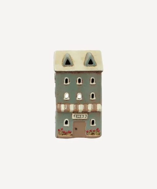 Alsace Flower Shop Tea Light Blue