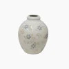 Anais Ceramic Oval Bud Vase
