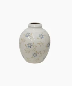 Anais Ceramic Oval Bud Vase