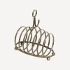 Antique Silver Toast Rack