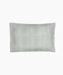 Athena Handblock Blue/Natural Pillow Covers (2PC)