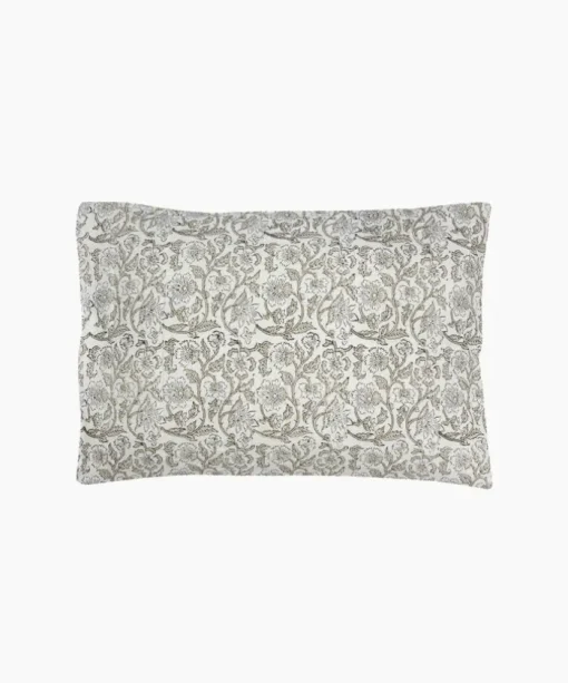 Athena Handblock Natural Pillow Covers (2PC)