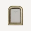 Beaded Arch Photo Frame Silver 5x7"