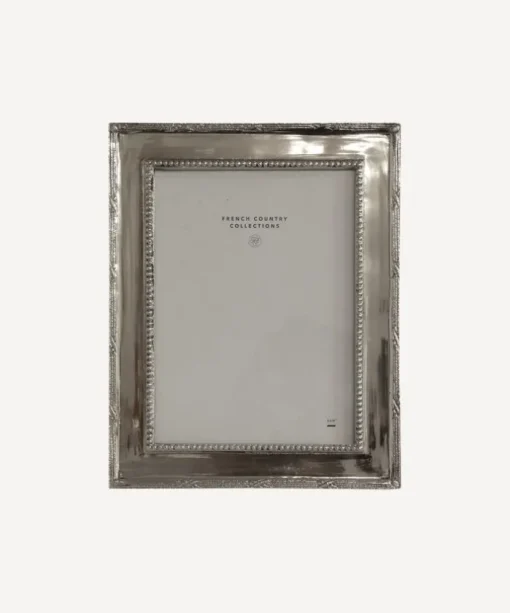 Beaded Nickel Frame 6x8"