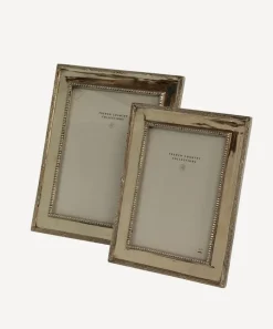 Beaded Nickel Frame 6x8"