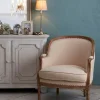 Beckett Studded Linen Chair