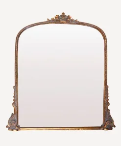 Belle Vie Mantle Mirror Antique Gold