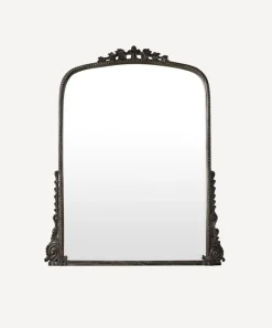 Belle Vie Mantle Mirror Aged Black