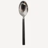 Black Handle Dessert Spoon