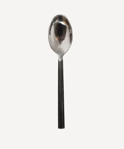 Black Handle Dessert Spoon