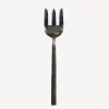 Black Handle Serving Fork Small