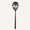 Black Handle Serving Spoon Medium