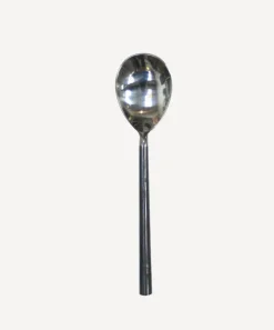 Black Handle Serving Spoon Small