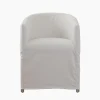 Blythe Slip Cover Tub Chair Natural