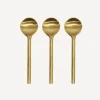 Brass Salt Spoon Large (3PC)