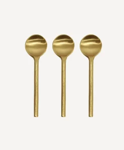 Brass Salt Spoon Large (3PC)