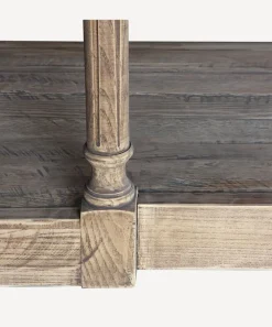 Breakfront Hall Table Reclaimed Oak