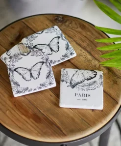 Butterfly Coasters (4PC)