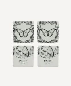 Butterfly Coasters (4PC)