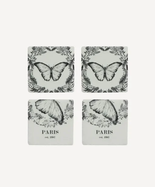 Butterfly Coasters (4PC)