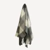 Checkered Black & White Throw