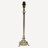 Clara Lampbase Antique Silver