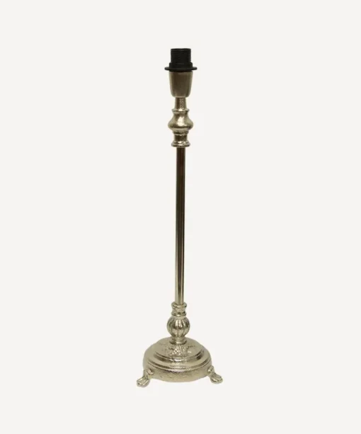 Clara Lampbase Antique Silver