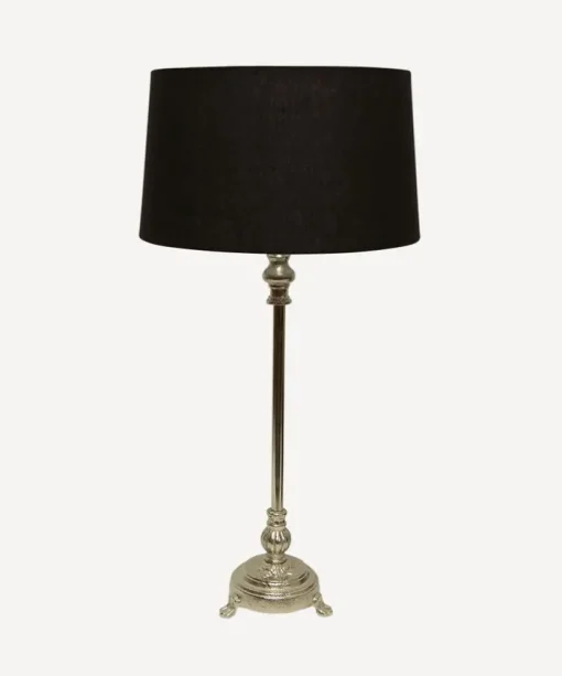 Clara Lampbase Antique Silver