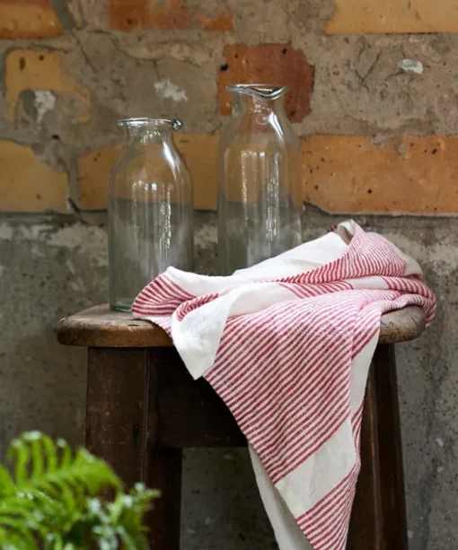 Clear Bottle Vase Tall