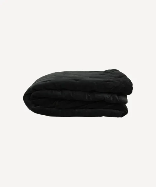 Coal Velvet Bedspread Queen