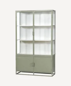 Cole Display Cabinet Double Olive