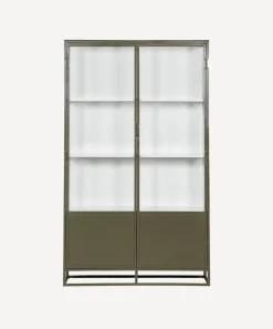 Cole Display Cabinet Double Olive