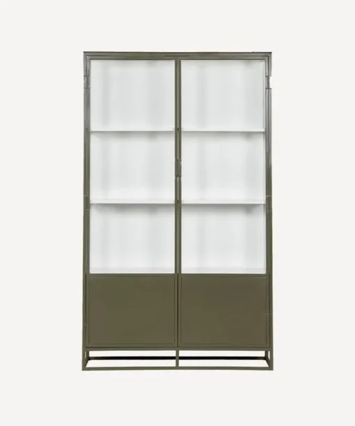 Cole Display Cabinet Double Olive