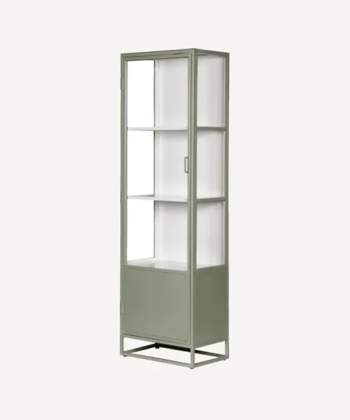 Cole Display Cabinet Single Olive