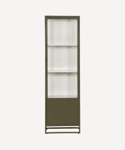 Cole Display Cabinet Single Olive