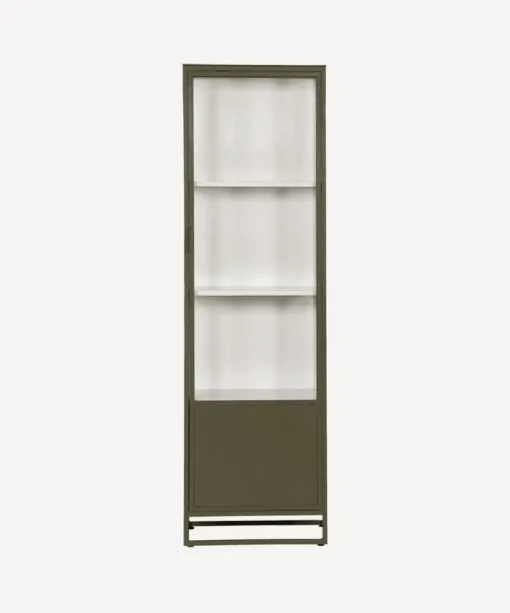 Cole Display Cabinet Single Olive