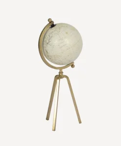 Cream Gold Globe Large