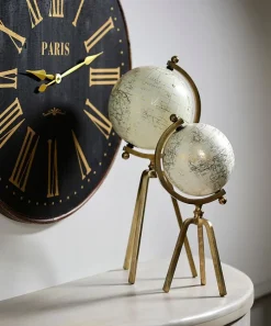 Cream Gold Globe Large