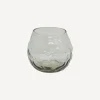Dappled Clear Bowl Vase