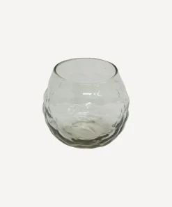 Dappled Clear Bowl Vase