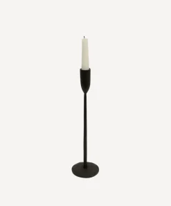 Dax Black Candleholder Medium
