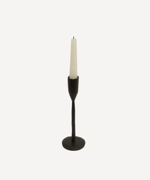 Dax Black Candleholder Small