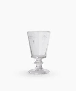 Dragonfly Wine Goblet