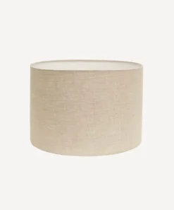 Drum Linen Shade Natural 28cm