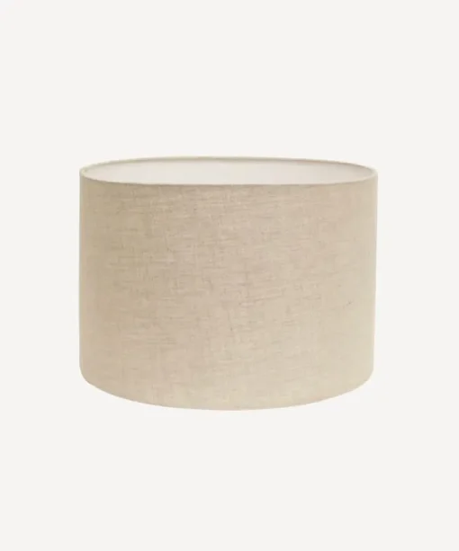 Drum Linen Shade Natural 28cm