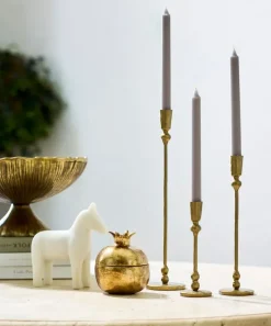 Eddie Gold Candleholder Medium