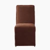 Ellie Slip Cover Dining Chair Rust
