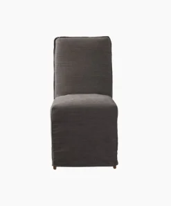 Ellie Slip Cover Dining Chair Grey