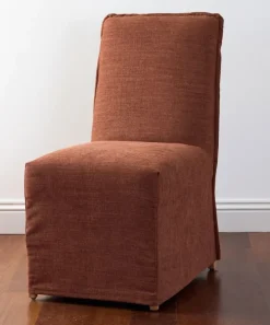 Ellie Slip Cover Dining Chair Rust