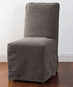 Ellie Slip Cover Dining Chair Grey